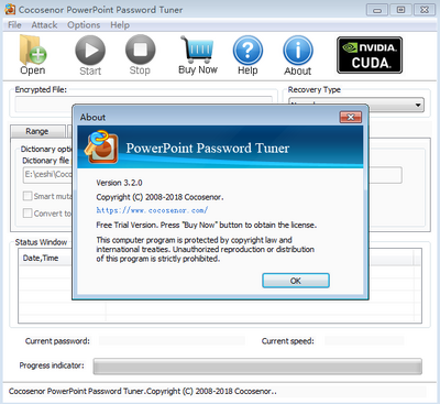 PowerPoint Password Tuner(PPT����ָ�����)��ͼ1