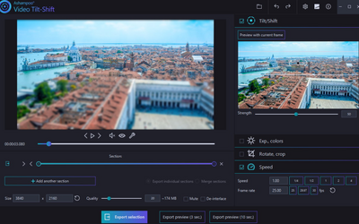 Ashampoo Video Tilt Shift(��Ƶ΢������)��ͼ0