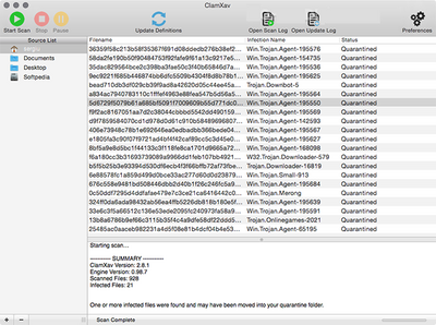 ClamXav for Mac�ٷ����ͼ1