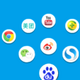 �ƶ��罻ʱ���Ļ�������Ӫ��pptģ��