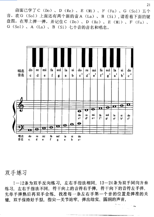 拜厄钢琴基本教程pdf免费下载-拜厄钢琴基本教程上下册少儿版243页免费无水印版插图(3)