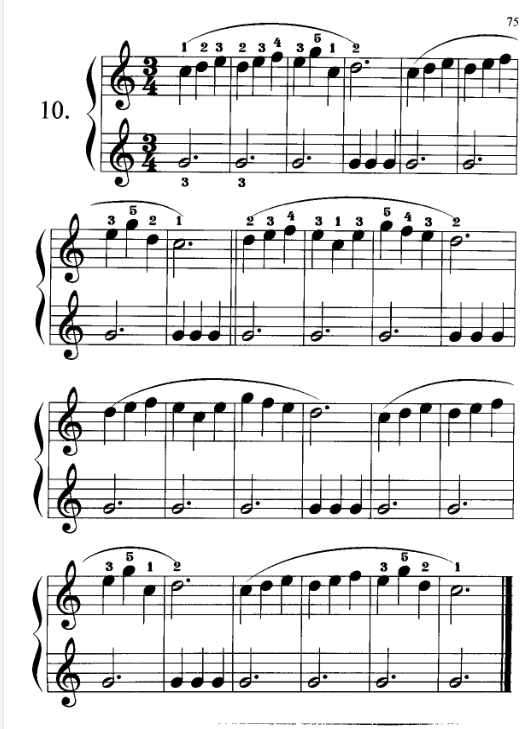 拜厄钢琴基本教程pdf免费下载-拜厄钢琴基本教程上下册少儿版243页免费无水印版插图(8)