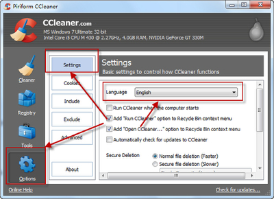 ϵͳ�Ż�����(CCleaner)��ͼ1