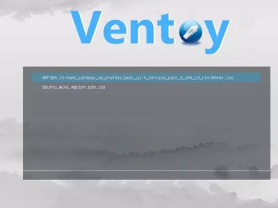 U��ϵͳ������������������Ventoy��ͼ3