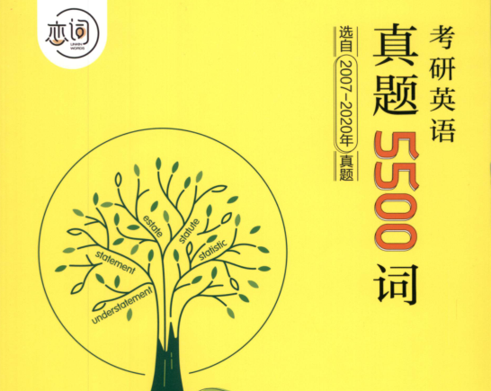 朱伟真题5500词pdf免费下载-2021朱伟恋词5500电子版pdf免费版