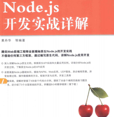nodejs开发实战详解附源码-nodejs开发实战详解电子式pdf下载完整版