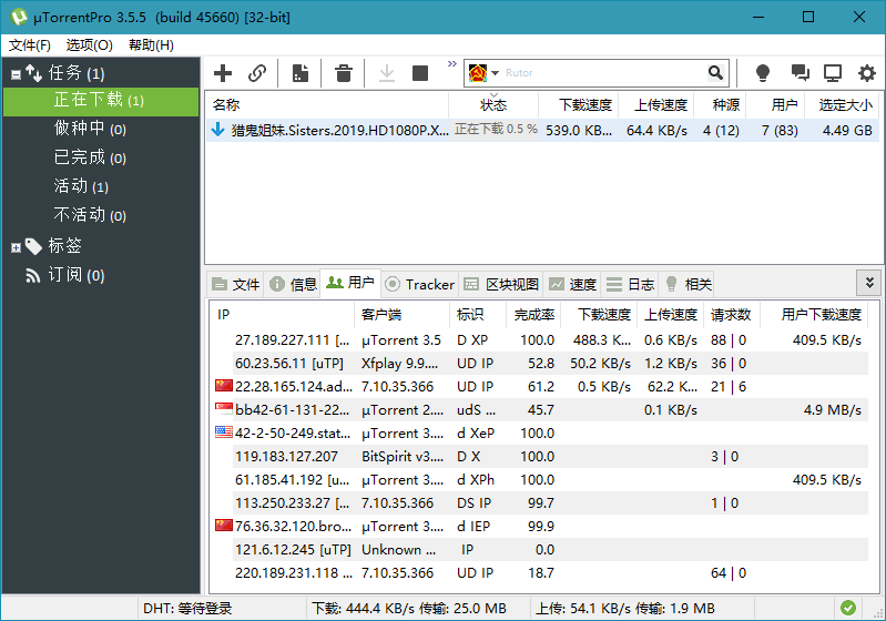 uTorrent Pro中文破解版