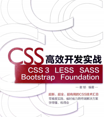 css高效开发实战豆瓣百度云-css高效开发实战电子书pdf下载完整去水印版