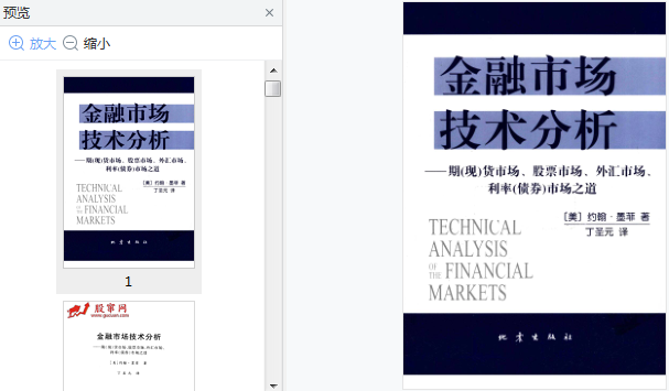 金融市场技术分析pdf约翰墨菲下载-约翰墨菲金融市场技术分析PDF版完整免费版插图(6)