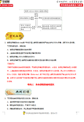 2021年高考生物一轮复习考点(55份)world版截图4