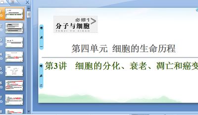 2021版新高考生物1-9单元ppt合集截图1