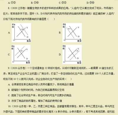 高考政治真题分项详解16套专题pdf截图2