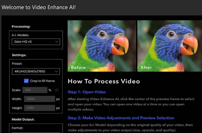Topaz Video Enhance AI(ai��Ƶ������ǿ)�ƽ���ͼ1