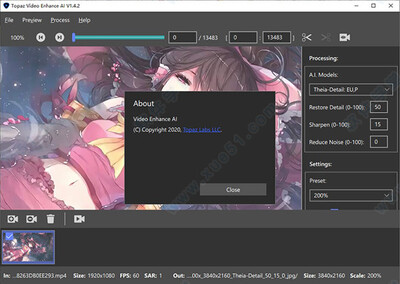 Topaz Video Enhance AI(ai��Ƶ������ǿ)�ƽ���ͼ3