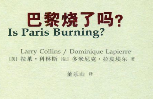 巴黎烧了吗pdf下载