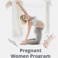孕妇瑜伽招生海报psd设计