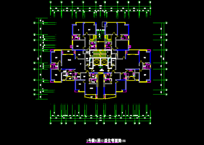 �߲�סլ¥����cadʩ��ͼֽ��ͼ0