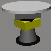 圆桌3D模型下载