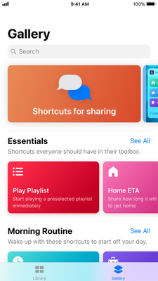苹果快捷指令app(Siri)截图1