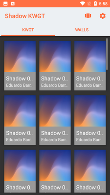 Shadow KWGT��ֽ��ͼ0