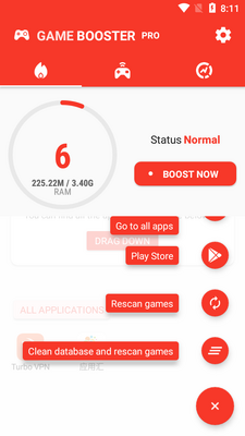 游戏加速Game Booster PRO专业版截图0