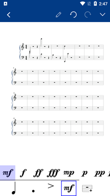 谱曲软件Notation Pad安卓最新版截图3