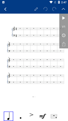 谱曲软件Notation Pad安卓最新版截图4