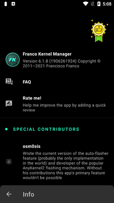 FK�ں˹�����רҵ��(Franco Kernel Manager)��ͼ3