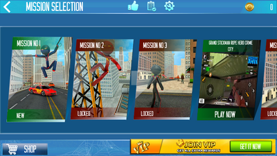 ���������Ӣ��Stickman Rope Hero���ʰ��ͼ3
