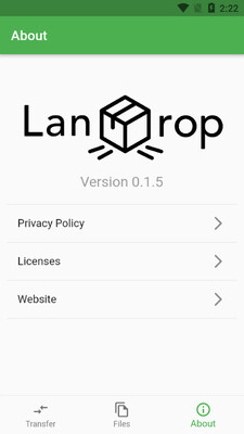 LANDrop��ƽ̨���乤�߽�ͼ1