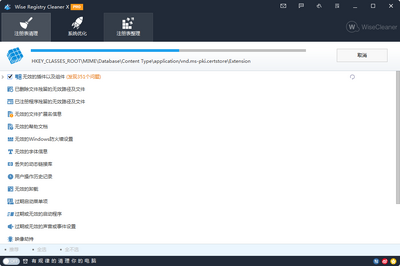 Wise Registry Cleaner Proע�ἤ����ͼ2