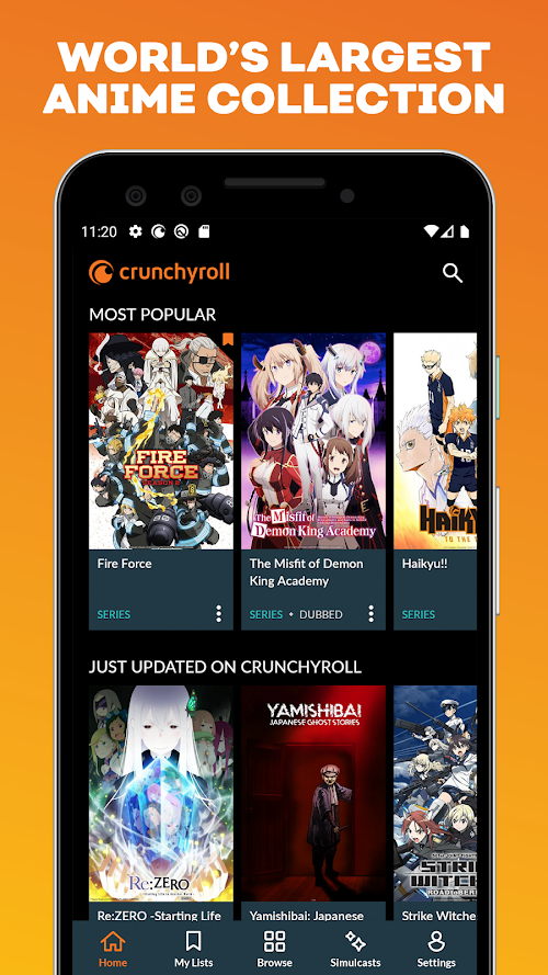 Crunchyroll app日本动漫高级版截图1