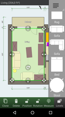 装修平面设计app(Floor Plan Creator Full)截图3