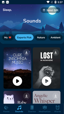 Calm Sleep�������ֽ�ͼ1