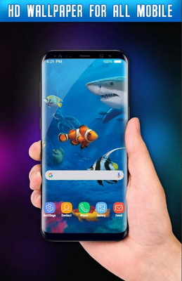 3D水族馆动态壁纸免费版截图0