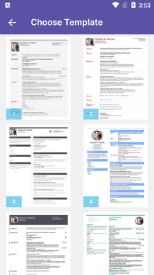 专业简历生成器Resume Builder中文版截图1