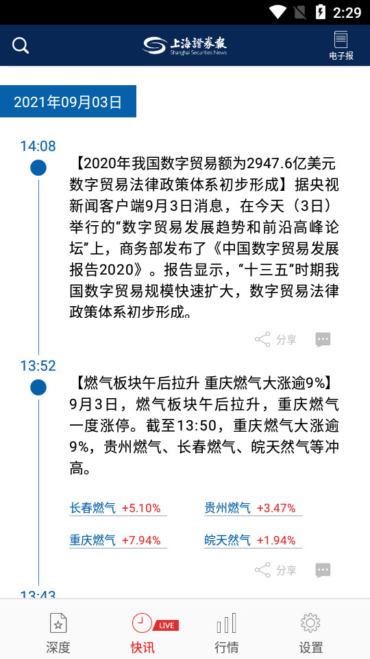 上海证券报官网手机版截图1