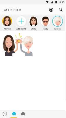 Mirror表情符号键盘app截图3