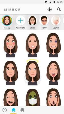 Mirror表情符号键盘app截图0
