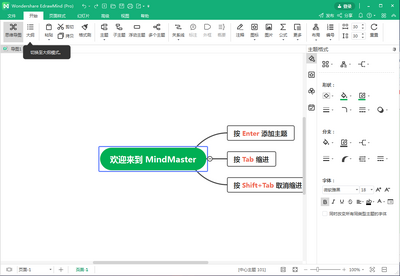 亿图脑图EdrawMind Pro绿色版截图2