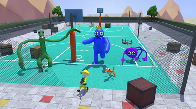 �ʺ�����׽�Բ���Ϸ(Rainbow Friends Hide)��ͼ3