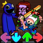 FNF�ʺ�������ģ��(FNF vs Rainbow Friends Blue V1)1.3 �����
