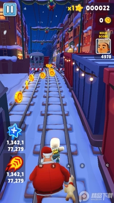 Subway Surf�����ܿ����괺�ڰ��ͼ0