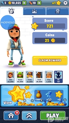 Subway Surf�����ܿ����괺�ڰ��ͼ4