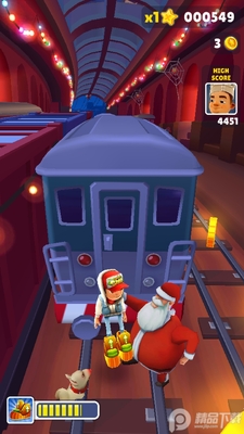 Subway Surf�����ܿ����괺�ڰ��ͼ2