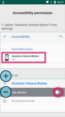����������ťAssistive Volume�߼����ͼ1