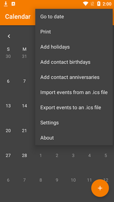 事件和提醒simple calendar免费版截图3