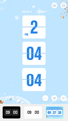 flip clock时钟安卓免费版截图1