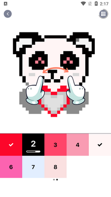 ����Ϳɫpixel art���İ��ͼ1
