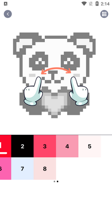 ����Ϳɫpixel art���İ��ͼ2